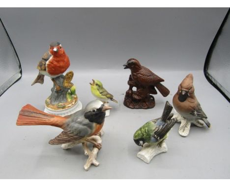 Goebel birds x 4 and 2 others