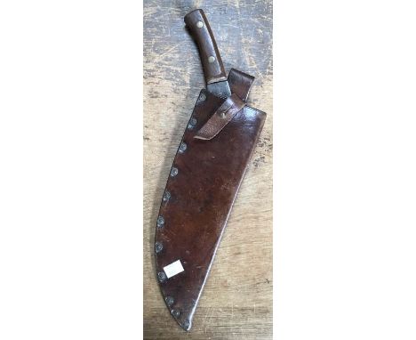 Rare Chindits Special Forces Kukri, blade marked S.C.W 42. From a member of The first Wingate raid in Burma, (the older scabb