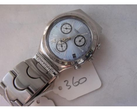 Gents ss Swatch wrist watch      