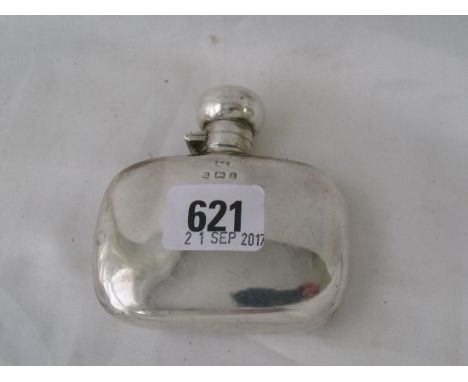 Handbag flask 3.25" wide Birm 1900 80g    