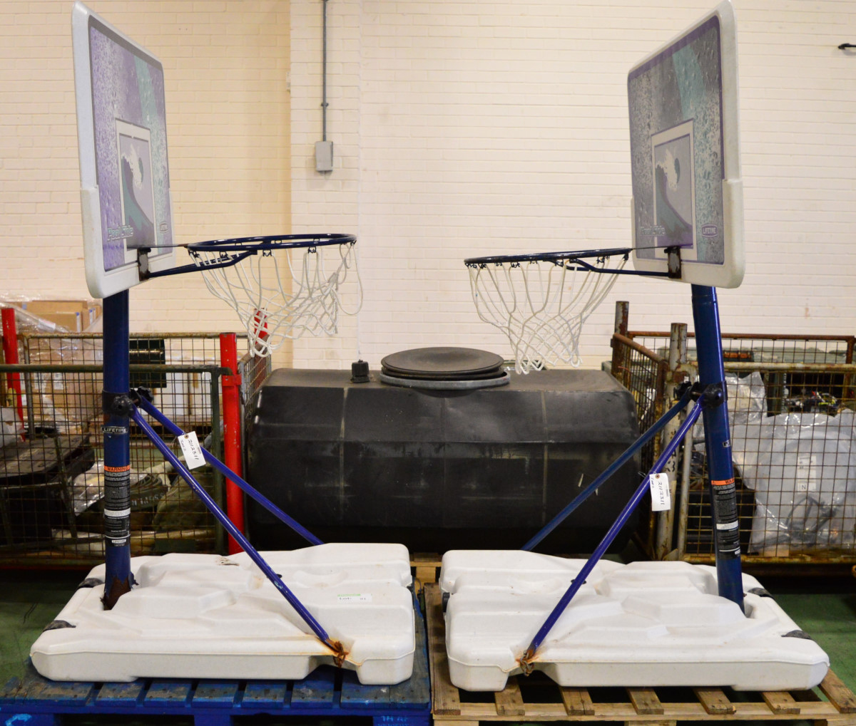 Lifetime Pool Side Basketball Hoops