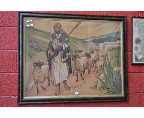 Morgan
The shepherd
hand tinted print, framed