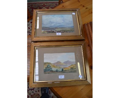 M K Dickes
A Pair, Mountains at Mourne, Co. Down
signed, watercolours
