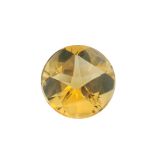 Citrin 45.54ct.. Durchmesser 25.71mm. Hoehe 16.13mm
