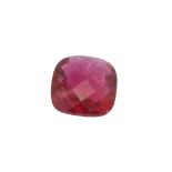 Rubelith 4.77 ct..Durchmesser 11mm.Hoehe 5mm