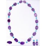 Amethyst und Topas Set