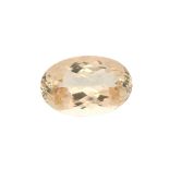 Morganit 39.07 ct. . Durchmesser 17.04 mm. Hoehe 11.46 mm