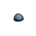 Saphir 0.94 ct.. Durchmesser 5mm. Hoehe 3mm