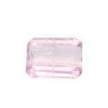 Kunzit 15.10 ct.. Durchmesser 12.07 mm. Hoehe 7.74 mm