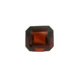 Granat 2.93ct..Durchmesser 8mm.Hoehe 4mm