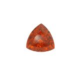 Mandarin Granat 9.20ct.. Durchmesser 12.21mm. Hoehe 8.49mm