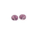 Turmalin Paar 1.44 ct..Durchmesser ca.5mm.Hoehe ca.4mm