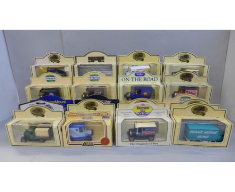 A box of sixty-six Lledo Days Gone model vehicles, boxed 
