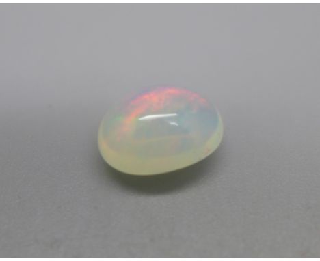 An unmounted opal, 3.22cts 