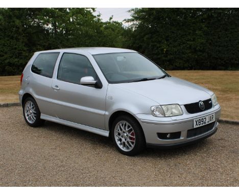 2000 VW Polo 1.6 GTi 36,843 miles from newMake: Volkswagen Model: Polo GTi Year: 2000Mileage: 36843VIN: WVWZZZ6NZ1Y100984Conf