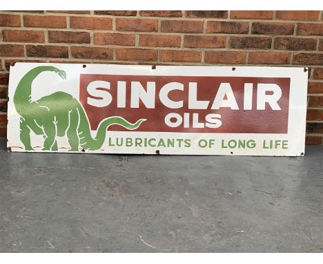  Large Enamel Sinclair Oils SignMake: Contact AuctioneerModel: Contact AuctioneerYear: 0Mileage: 0VIN: Contact AuctioneerConf