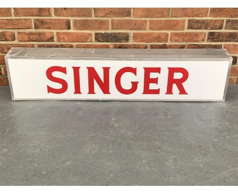Illuminated Singer Showroom SignMake: Contact AuctioneerModel: Contact AuctioneerYear: 0Mileage: 0VIN: Contact AuctioneerConf