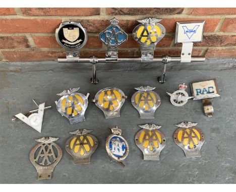 Fifteen Classic Car Badges &amp; BarMake: Contact AuctioneerModel: Contact AuctioneerYear: 0Mileage: 0VIN: Contact Auctioneer