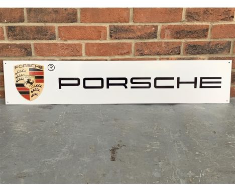 Metal Porsche SignMake: Contact AuctioneerModel: Contact AuctioneerYear: 0Mileage: 0VIN: Contact AuctioneerConfiguration: Rig