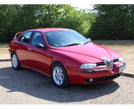 2001 Alfa Romeo 156 2.5 V6 Veloce 6-SPMake: Alfa Romeo Model: 156 V6 Veloce Year: 2001Mileage: 54500VIN: ZAR93200000183318Con