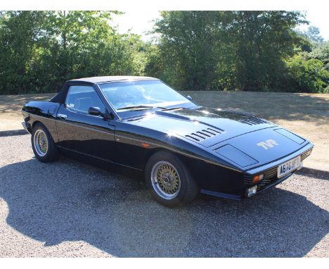 1984 TVR TasminMake: TVR Model: Tasmin Year: 1984Mileage: 1028VIN: DH5656F1Configuration: Right Hand DriveRegistration: A678M