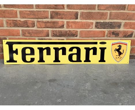  Metal Ferrari SignMake: Contact AuctioneerModel: Contact AuctioneerYear: 0Mileage: 0VIN: Contact AuctioneerConfiguration: Ri