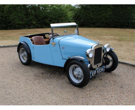 1932 Austin 7 SpecialMake: Austin Model: 7 Special Year: 1932Mileage: 46633VIN: 1355380Configuration: Right Hand DriveRegistr