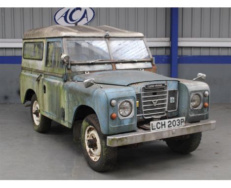 1975 Land Rover Series III SWB 2.3 Make: Land roverModel: Series III SWBYear: 1975Mileage: 61920VIN: 90110683AConfiguration: 