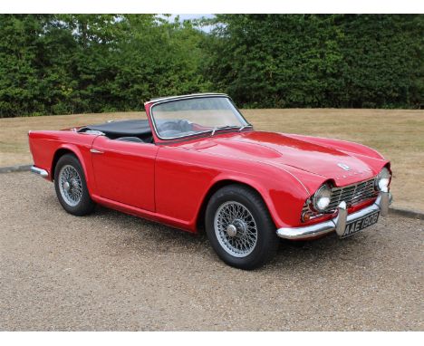 1964 Triumph TR4Make: Triumph Model: TR4 Year: 1964Mileage: 5649VIN: CT35442Configuration: Right Hand DriveRegistration: AAE1