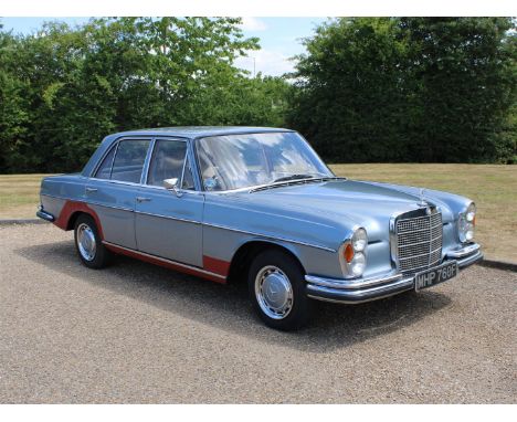 1968 Mercedes W108 280 SE Auto Saloon Make: MercedesModel: 280 SE Year: 1968Mileage: 16675VIN: 10801822007072Configuration: R