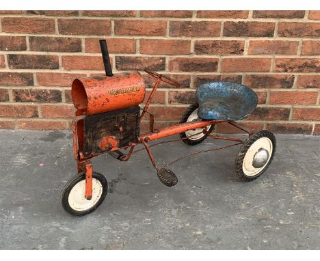 Vintage Tri‑Ang "Midget" Child's Pedal TractorThe buyers premium for automobilia items, including registration numbers is 15%