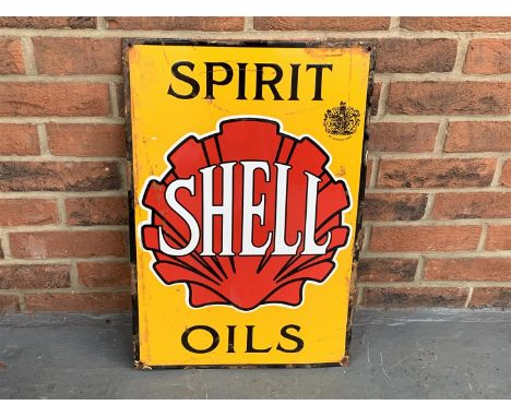  Enamel Shell Spirit Oils SignMake: Contact AuctioneerModel: Contact AuctioneerYear: 0Mileage: 0VIN: Contact AuctioneerConfig