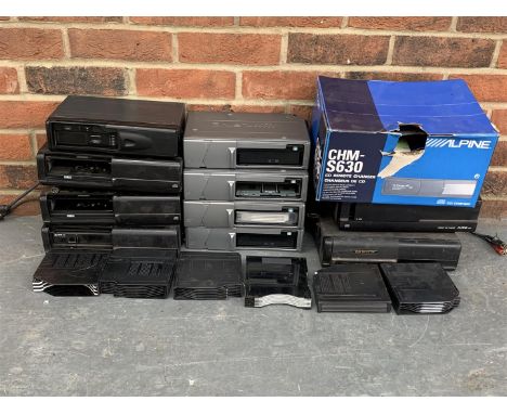 Eleven Alpine CD ChangersMake: Contact AuctioneerModel: Contact AuctioneerYear: 0Mileage: 0VIN: Contact AuctioneerConfigurati