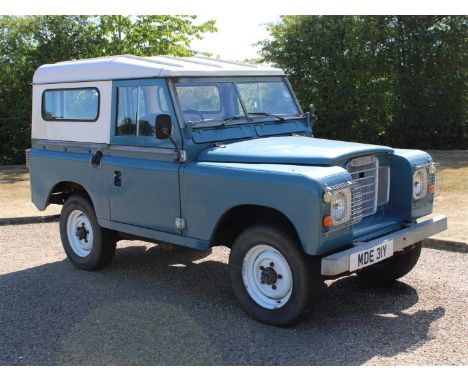 1982 Land Rover 88 Series III"Make: Land Rover Model: 88 " Series IIIYear: 1982Mileage: 94000VIN: SALLBAAG1AA166746Configurat