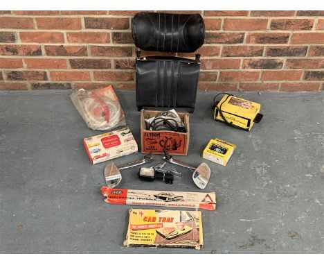 A Mixed Lot To Include, Headrest, Car Tray, First Aid Kit, Mirrors EtcMake: Contact AuctioneerModel: Contact AuctioneerYear: 
