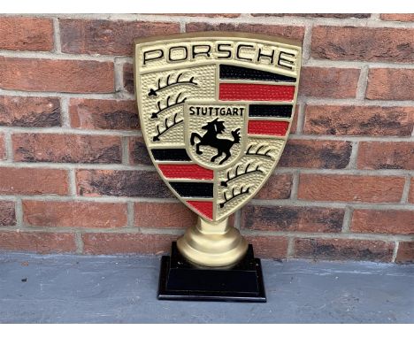 Modern Cast Aluminium Porsche Display StandMake: Contact AuctioneerModel: Contact AuctioneerYear: 0Mileage: 0VIN: Contact Auc