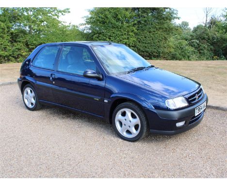 1999 Citroen Saxo 1.6 VTS 1 owner 12,722 miles from newMake: Citroen Model: Saxo VTSYear: 1999Mileage: 12711VIN: VF7S6NFXF568
