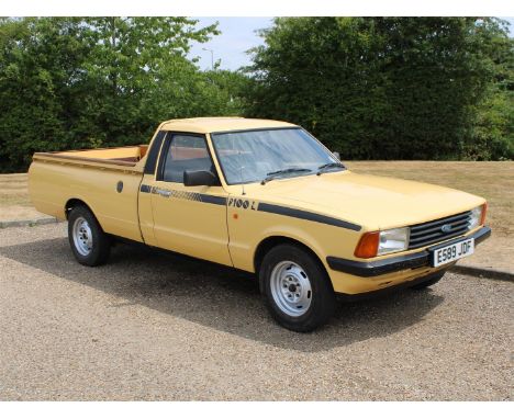 1987 Ford P100 L Pick-Up One Owner from newMake: Ford Model: P100Year: 1987Mileage: 60000VIN: AFMPXXPSBPGJ49360Configuration:
