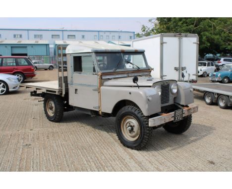 1958 Land Rover 109 Tray back Series I"Make: Land Rover Model: 109" Tray back Series I Year: 1958Mileage: 30629VIN: 123800158