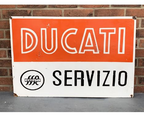 Enamel Ducati Servizio SignMake: Contact AuctioneerModel: Contact AuctioneerYear: 0Mileage: 0VIN: Contact AuctioneerConfigura