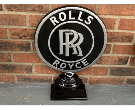 Modern Cast Aluminium Rolls Royce Display StandMake: Contact AuctioneerModel: Contact AuctioneerYear: 0Mileage: 0VIN: Contact