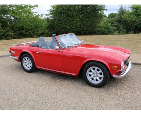 1970 Triumph TR6Make: Triumph Model: TR6 Year: 1970Mileage: 54000VIN: CC56398L0Configuration: Right Hand DriveRegistration: C