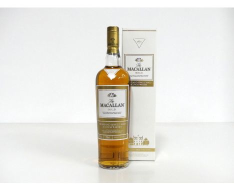 1 70-cl bt Macallan Gold Single Highland Malt Scotch Whisky matured in Sherry Oak casks 40% oc