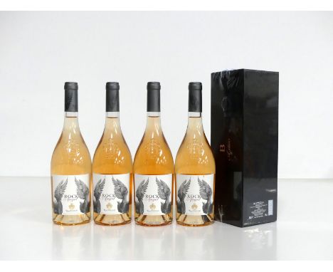 4 bts Rock Angel Côtes de Provence Rosé 2020 1 bt Bottega Prosecco Millesimato 2015 oc in presentation case Above 5 bottles