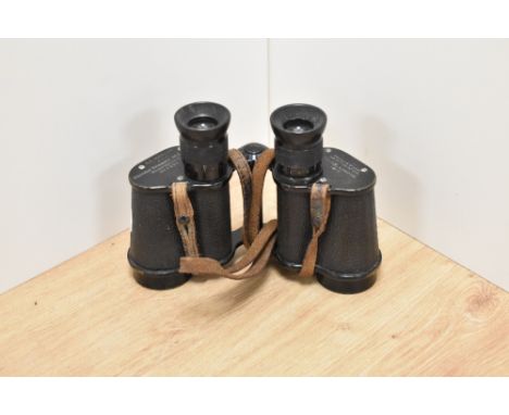 A pair of Ross of London 1915 Binocular Prismatic No2 MkII x6 binoculars