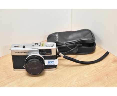 An Olympus Trip 35 camera
