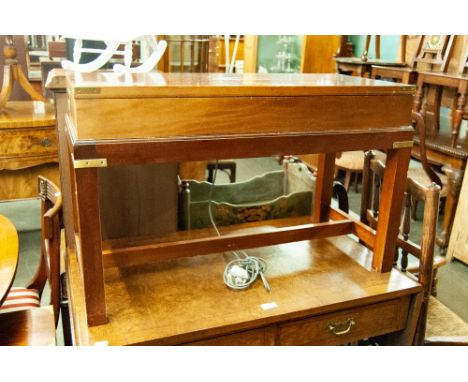 A MAHOGANY CASED GOLDRING DYNATRON RECORD PLAYER 