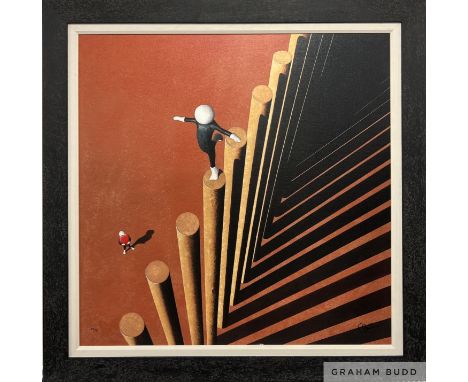 Mark Grieves (British b.1971) 'I'll do anything for love'
Limited edition giclee canvas on board.
Signed and numbered 29 of 9