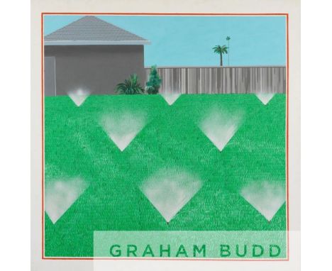 David Hockney&nbsp;OM CH RA (British b.1937)&nbsp;'A Lawn Being Sprinkled' print, 1967,
Reproduction work&nbsp;digitally prin