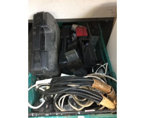 BOX INC. SANDER, ELECTRIC SCREW DRIVER, CAR CD CHANGER ETC.